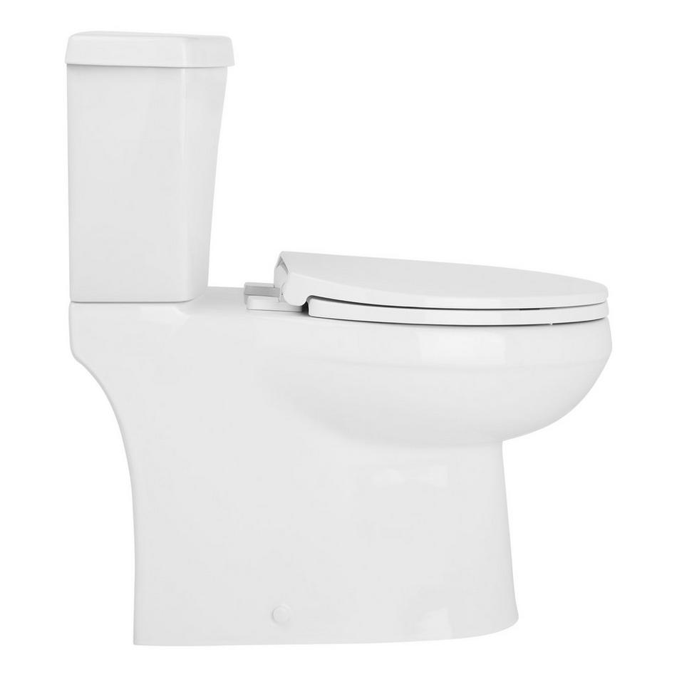 Bradenton Two-Piece Skirted Elongated Toilet - 12" Rough-In - 16" Bowl Height - Left Hand, , large image number 1