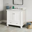 36" Theroux Vanity with Rectangular Undermount Sink - Outlet - Bright White, , large image number 0