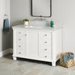 48" Theroux Vanity with Rectangular Undermount Sink - Outlet - Bright White, , large image number 1