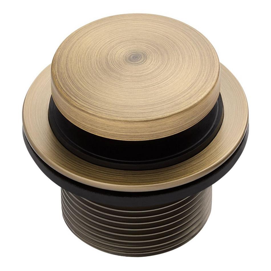 Toe Tap Tub Drain, , large image number 0