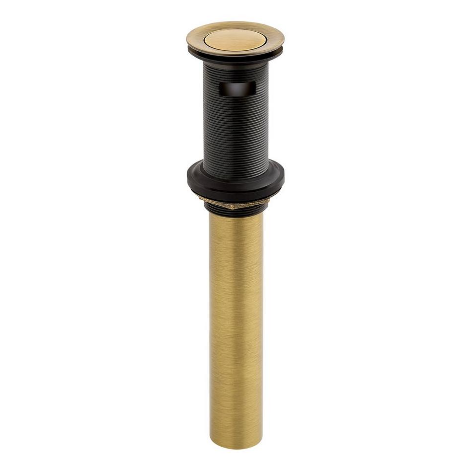 Extended Press Type Pop-Up Bathroom Drain - 1-1/2", , large image number 9