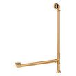 Extended Pop-Up Tub Drain - Swivel Head - Daisy Wheel Overflow - 1-1/2" Tubing, , large image number 1
