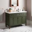 48" Elmdale Dark Olive Green Vanity with Rect. Undermount Sink - Outlet, , large image number 0