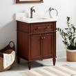 24" Elmdale Antique Brown Vanity with Rect. Undermount Sink - Outlet, , large image number 2