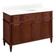 48" Elmdale Antique Brown Vanity with Undermount Sink - Outlet - FW Quartz - 3 Hole, , large image number 0