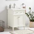 24" Elmdale White Vanity with Rect. Undermount Sink - Outlet, , large image number 2
