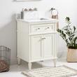 24" Elmdale White Vanity with Rect. Undermount Sink - Outlet, , large image number 1