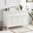 48" Elmdale White Vanity with Rect. Undermount Sink - Outlet, , large image number 1