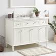 48" Elmdale White Vanity with Rect. Undermount Sink - Outlet, , large image number 0