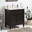 30" Elmdale Charcoal Black Vanity with Rect. Undermount Sink - Outlet, , large image number 2