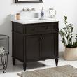 30" Elmdale Charcoal Black Vanity with Rect. Undermount Sink - Outlet, , large image number 1
