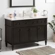 48" Elmdale Charcoal Black Vanity with Rect. Undermount Sink - Outlet, , large image number 2