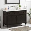 48" Elmdale Charcoal Black Vanity with Rect. Undermount Sink - Outlet, , large image number 1