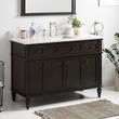 48" Elmdale Charcoal Black Vanity with Rect. Undermount Sink - Outlet, , large image number 0