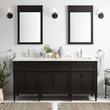 72" Elmdale Charcoal Black Vanity with Rect. Undermount Sinks - Outlets, , large image number 2