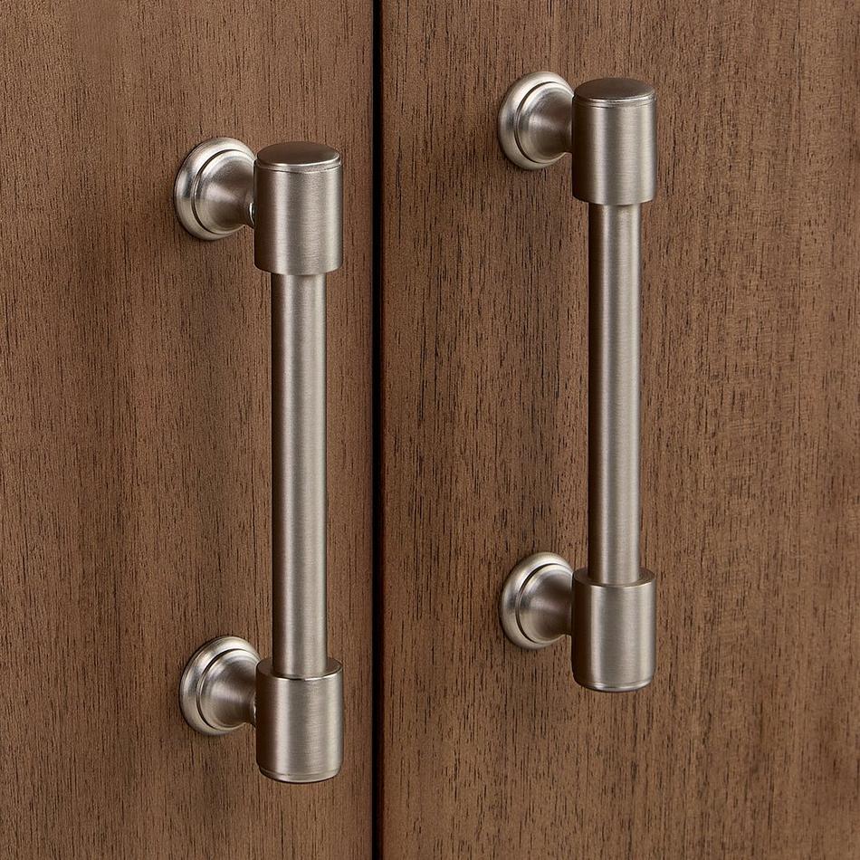 30" Tesori Narrow Mahogany Vanity and Sink - Outlet - Desert Taupe, , large image number 5