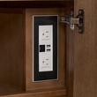 48" Tesori Narrow Mahogany Vanity and Sink - Outlet - Desert Taupe, , large image number 7