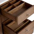 60" Tesori Narrow Mahogany Vanity and Sink - Outlet - Desert Taupe, , large image number 6