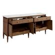 72" Tesori Narrow Mahogany Double Vanity and Sinks - Outlets - Desert Taupe, , large image number 2