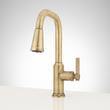 Greyfield Angular Pull-Down Kitchen Faucet - Single-Hole, , large image number 0