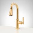Greyfield Angular Pull-Down Kitchen Faucet - Single-Hole, , large image number 3