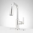 Greyfield Angular Pull-Down Kitchen Faucet - Single-Hole, , large image number 7