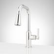 Greyfield Angular Pull-Down Kitchen Faucet - Single-Hole, , large image number 6