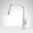 Greyfield Angular Pull-Down Kitchen Faucet - Single-Hole, , large image number 8