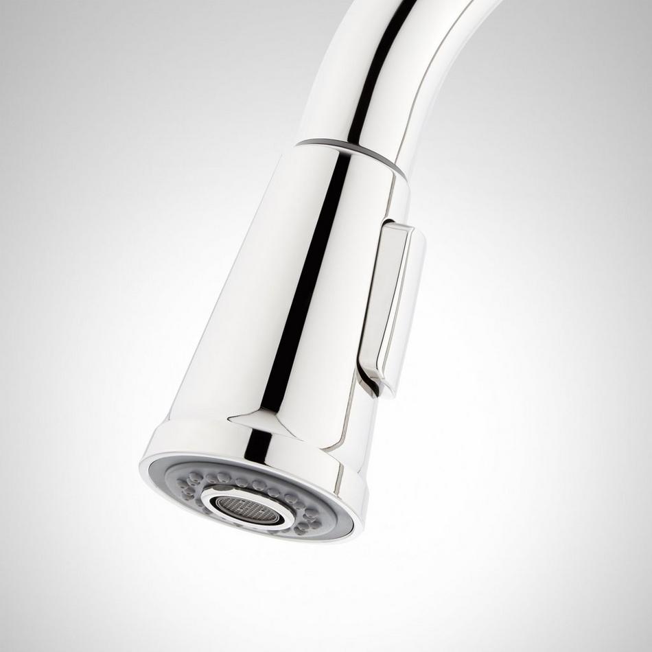 Greyfield Angular Pull-Down Kitchen Faucet - Single-Hole - Chrome, , large image number 3