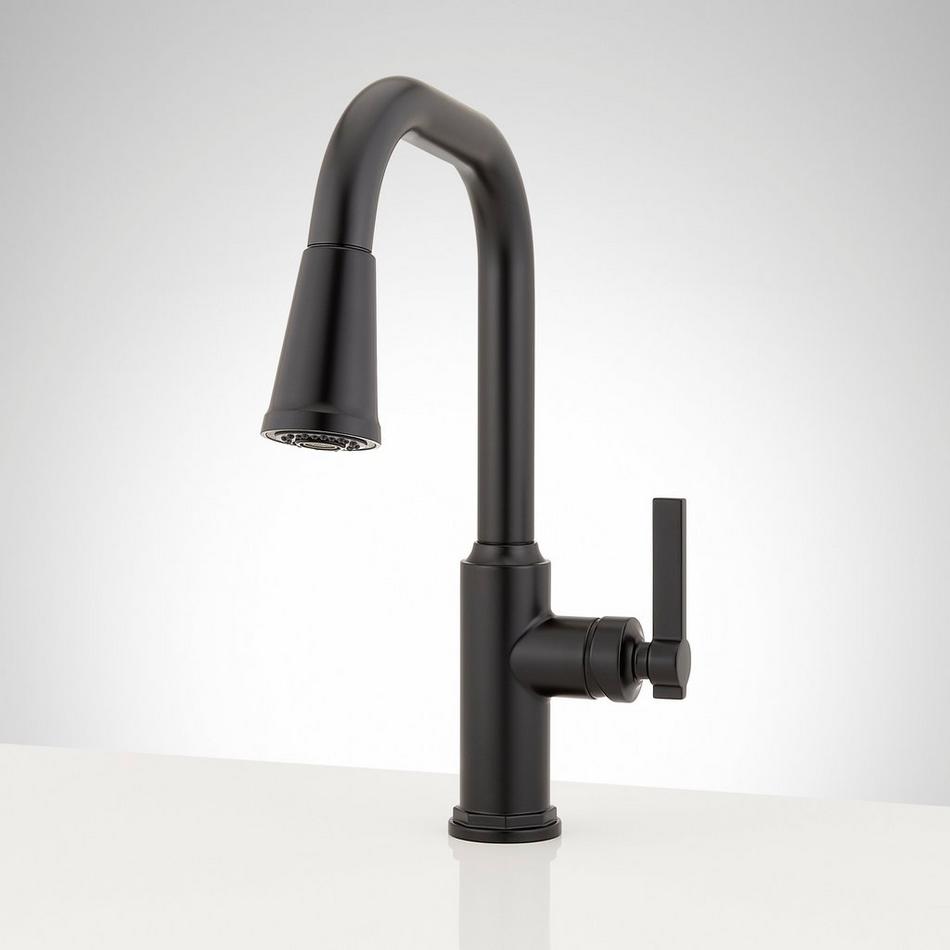 Greyfield Angular Pull-Down Kitchen Faucet - Single-Hole, , large image number 9