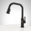 Greyfield Angular Pull-Down Kitchen Faucet - Single-Hole, , large image number 11