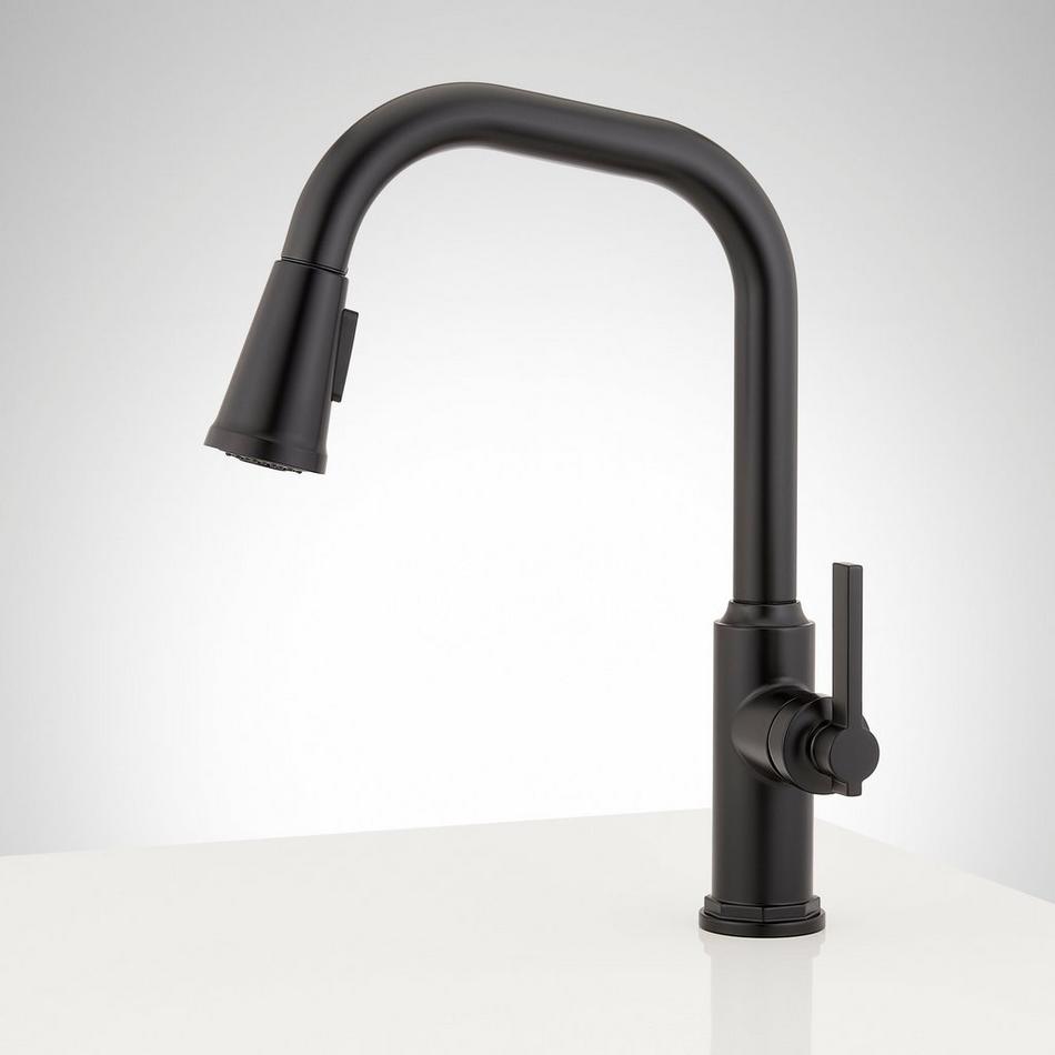 Greyfield Angular Pull-Down Kitchen Faucet - Single-Hole, , large image number 11