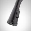 Greyfield Angular Pull-Down Kitchen Faucet - Single-Hole - Matte Black, , large image number 3