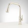 Greyfield Angular Pull-Down Kitchen Faucet - Single-Hole - Polished Nickel, , large image number 2