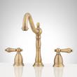 Victorian Widespread Bathroom Faucet - Lever Handles, , large image number 0