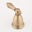 Victorian Widespread Bathroom Faucet - Lever Handles - Aged Brass, , large image number 2
