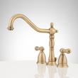 Victorian Widespread Bathroom Faucet - Lever Handles, , large image number 1