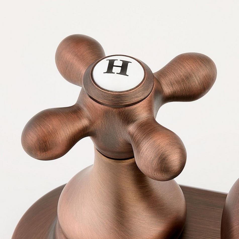 Teapot Centerset Bathroom Faucet - Cross Handles - Oil Rubbed Bronze, , large image number 2
