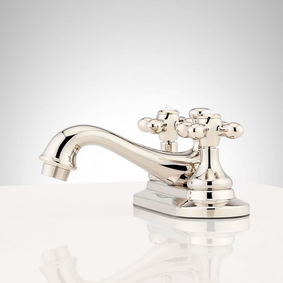Teapot Centerset Bathroom Faucet - Cross Handles, , large image number 10