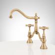 Elnora Bridge Bathroom Faucet - Cross Handles, , large image number 1