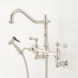 Felicity Wall-Mount Kitchen Faucet with Side Spray, , large image number 9