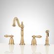 Helena Widespread Kitchen Faucet with Side Spray, , large image number 0