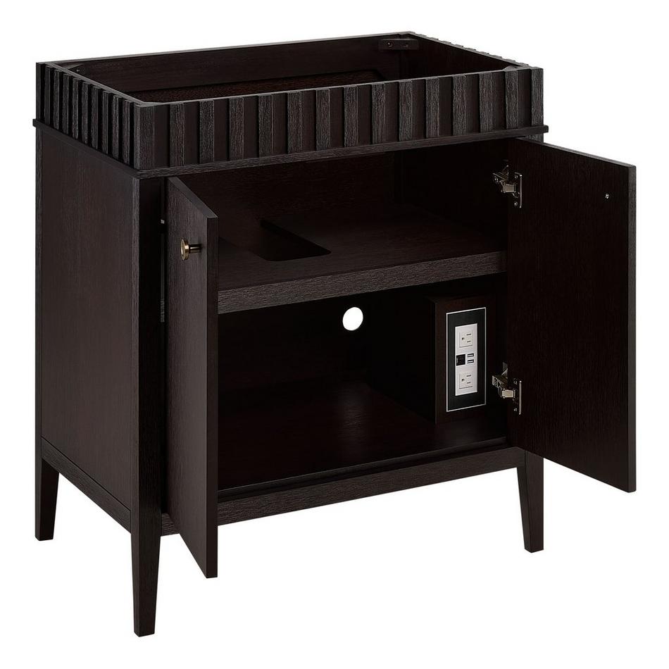 30" Rosamel Vanity with Rectangular Undermount Sink - Outlet - Espresso Brown, , large image number 2