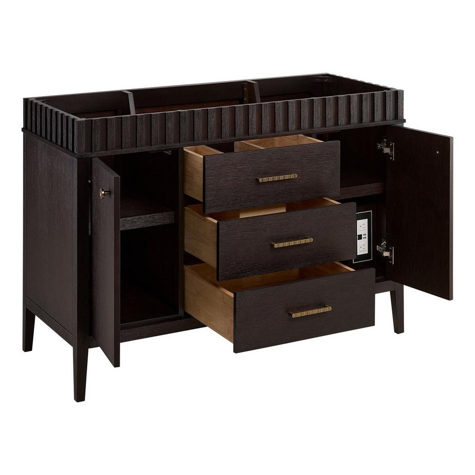 48" Rosamel Vanity with Rectangular Undermount Sink - Outlet - Espresso Brown, , large image number 2