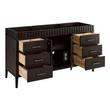 60" Rosamel Single Vanity with Rectangular Undermount Sink - Outlet - Espresso Brown, , large image number 2