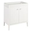 30" Rosamel Vanity with Rectangular Undermount Sink - Outlet - White, , large image number 1