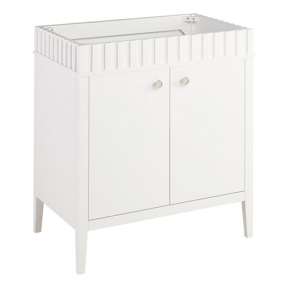 30" Rosamel Vanity with Rectangular Undermount Sink - Outlet - White, , large image number 1