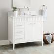 36" Rosamel Right Offset Vanity with Rectangular Undermount Sink - Outlet - White, , large image number 0