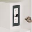 36" Rosamel Right Offset Vanity with Rectangular Undermount Sink - Outlet - White, , large image number 6