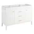 48" Rosamel Vanity with Rectangular Undermount Sink - Outlet - White, , large image number 1